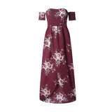 Long Flower Summer Dress