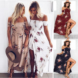 Long Flower Summer Dress