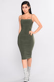 Nova Babe Dress - Olive