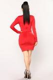 Dare To Mock Me Dress - Red