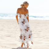 Long Flower Summer Dress