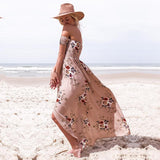 Long Flower Summer Dress