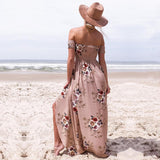 Long Flower Summer Dress