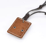 Live to Ride Leather Necklace