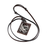 Live to Ride Leather Necklace