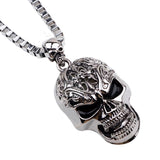 Angry Skull Necklace