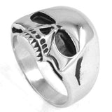 Steel Skull Ring