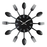 Spoon Fork Creative Quartz Wall Mounted Clock