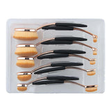 10 Piece Oval Brush Set