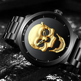 Biker Skull Watch