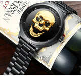 Biker Skull Watch