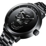 Biker Skull Watch