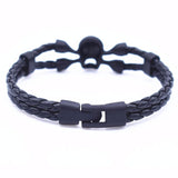 Skeleton Leather Rope  Bracelet