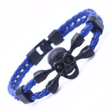 Skeleton Leather Rope  Bracelet